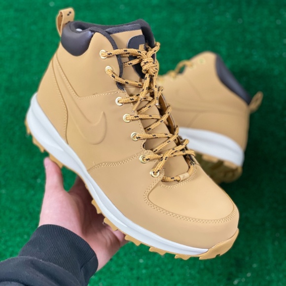 Nike Other - Nike Manoa Haystack Mens Leather Water Resistant Boots 454350-700 NEW Size 8.5
